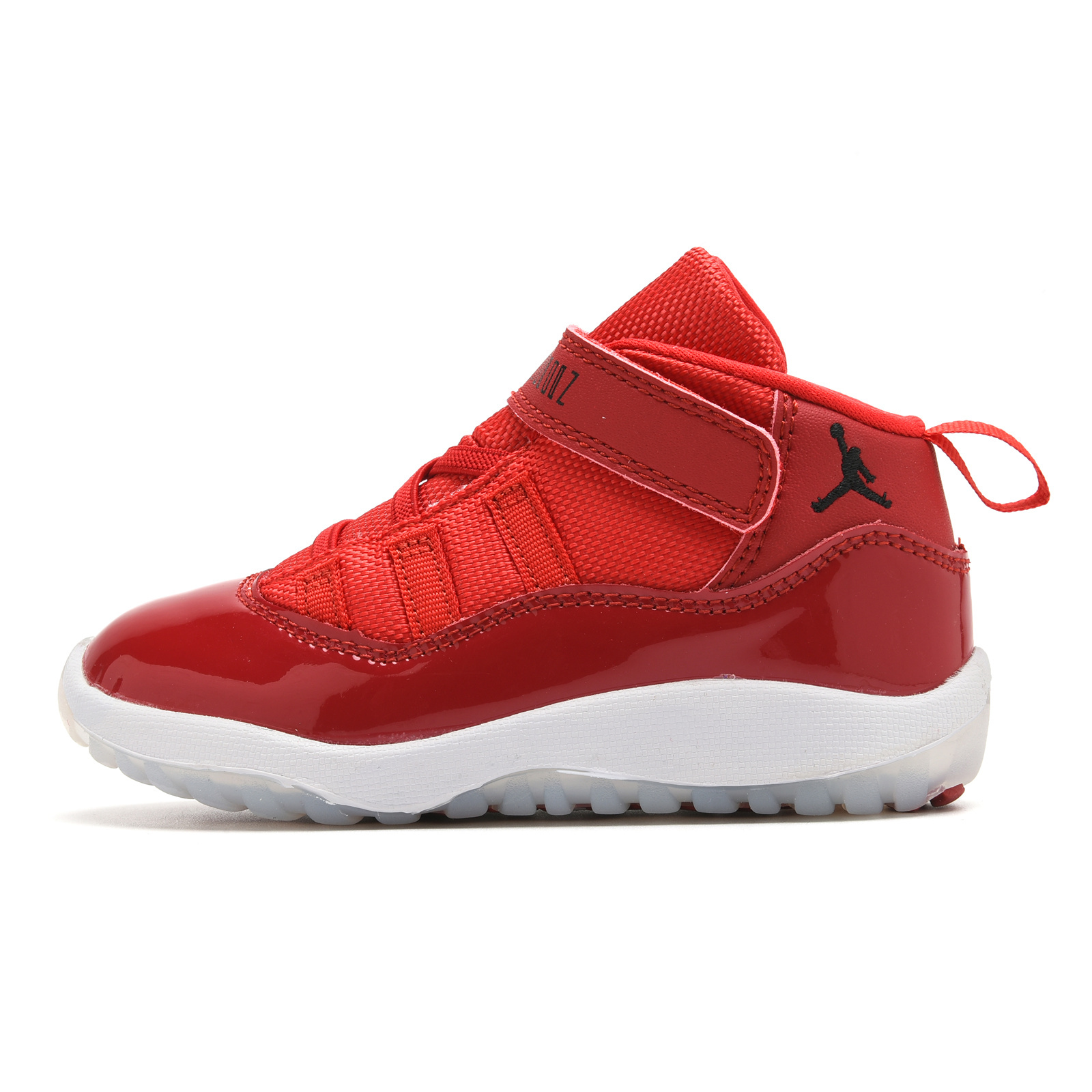 Youth Running Weapon Air Jordan 11 Red Shoes 036